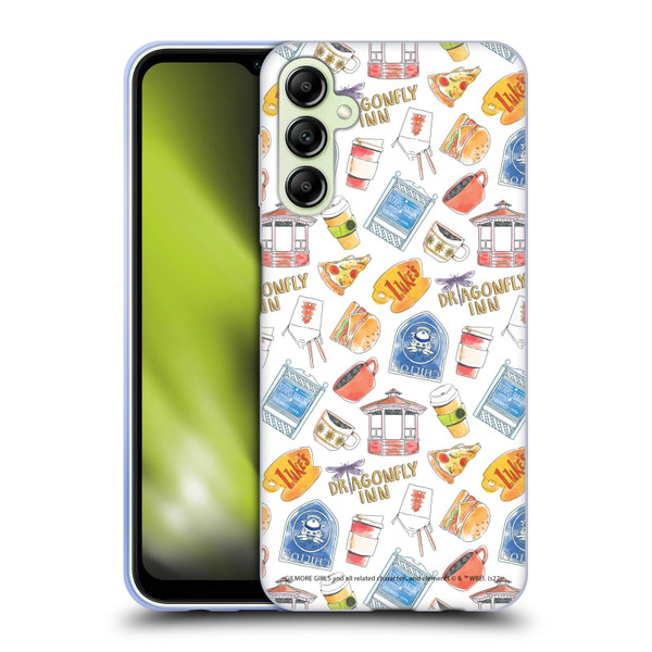 Gilmore Girls Graphics Icons Soft Gel Case for Samsung Galaxy A14 5G