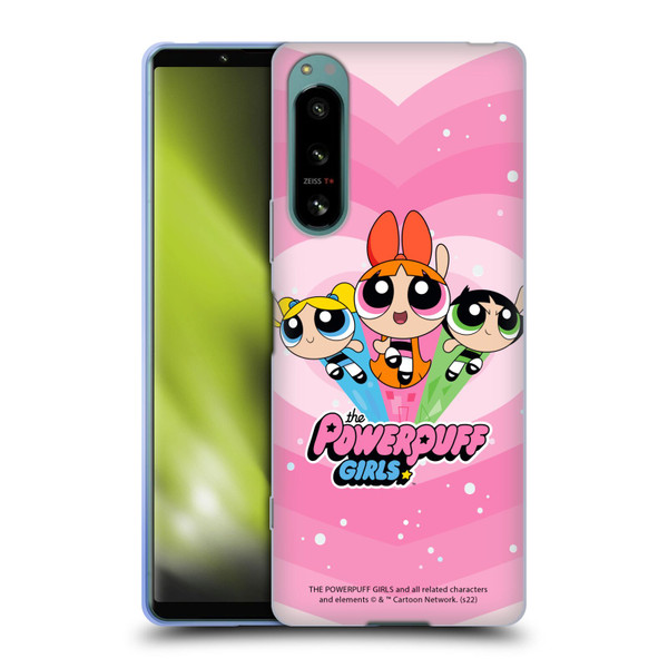 The Powerpuff Girls Graphics Group Soft Gel Case for Sony Xperia 5 IV