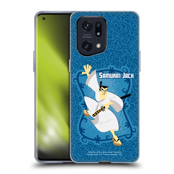 Samurai Jack Graphics Character Art 1 Soft Gel Case for OPPO Find X5 Pro