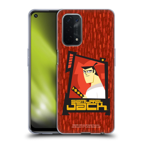 Samurai Jack Graphics Character Art 2 Soft Gel Case for OPPO A54 5G