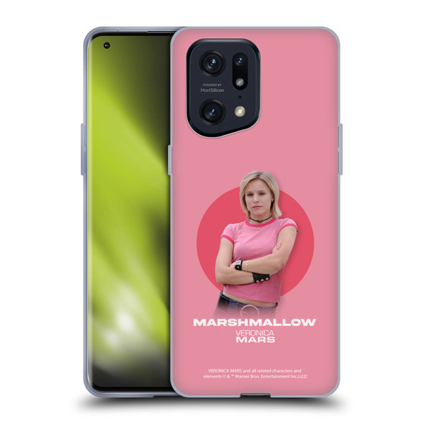 Veronica Mars Graphics Character Art Soft Gel Case for OPPO Find X5 Pro