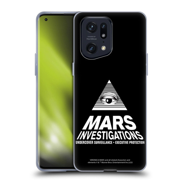 Veronica Mars Graphics Logo Soft Gel Case for OPPO Find X5 Pro