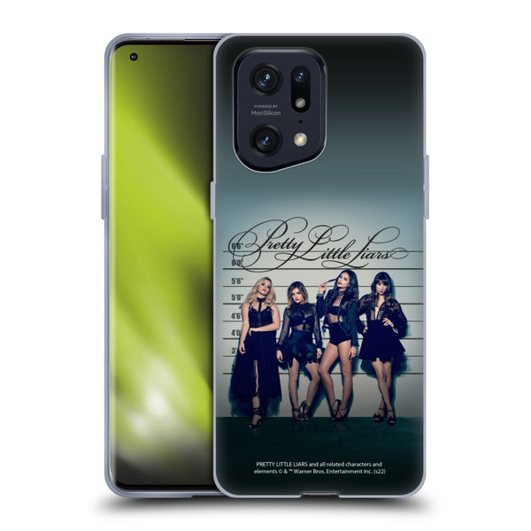 Pretty Little Liars Graphics Season 7 Poster Soft Gel Case for OPPO Find X5 Pro