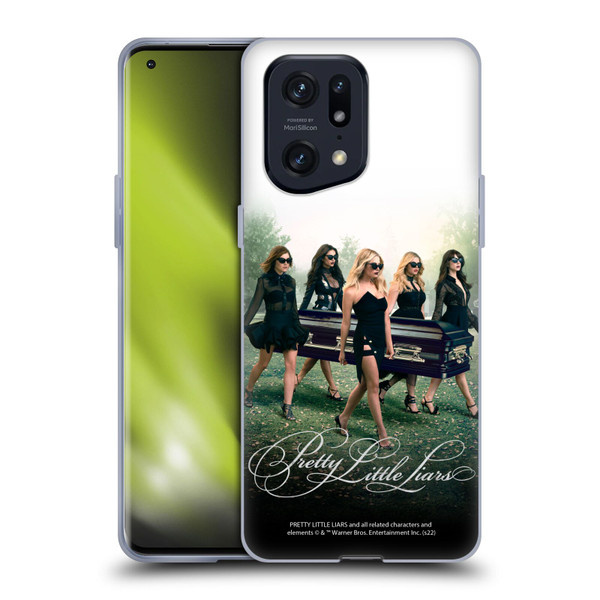 Pretty Little Liars Graphics Season 6 Poster Soft Gel Case for OPPO Find X5 Pro