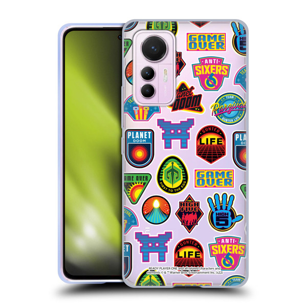 Ready Player One Graphics Collage Soft Gel Case for Xiaomi 12 Lite