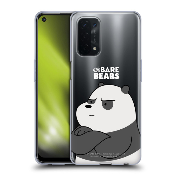 We Bare Bears Character Art Panda Soft Gel Case for OPPO A54 5G