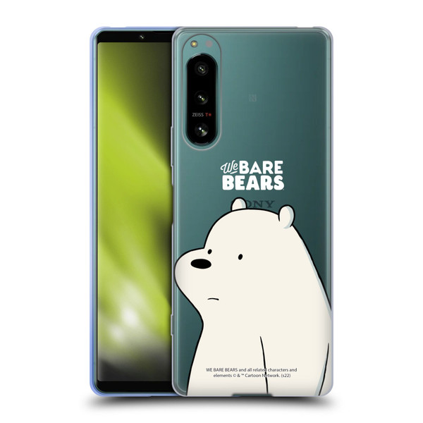 We Bare Bears Character Art Ice Bear Soft Gel Case for Sony Xperia 5 IV