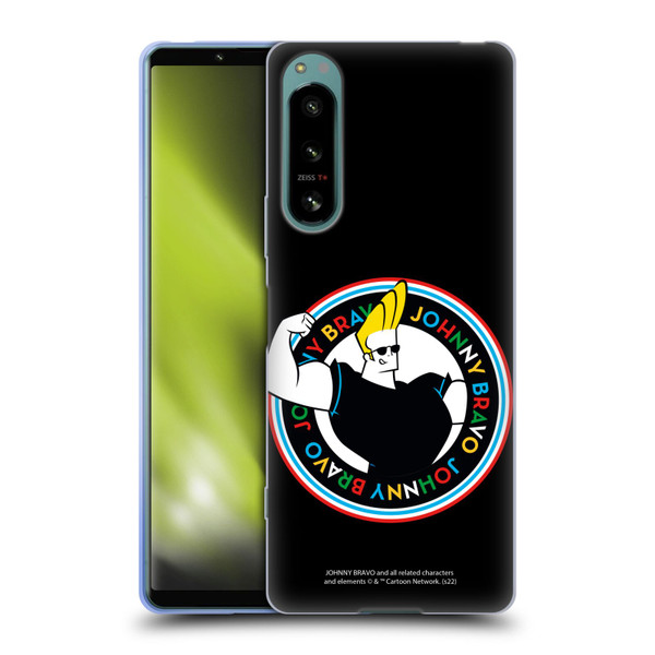 Johnny Bravo Graphics Logo Soft Gel Case for Sony Xperia 5 IV