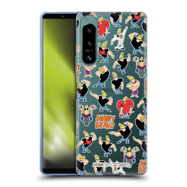 Johnny Bravo Graphics Pattern Soft Gel Case for Sony Xperia 5 IV