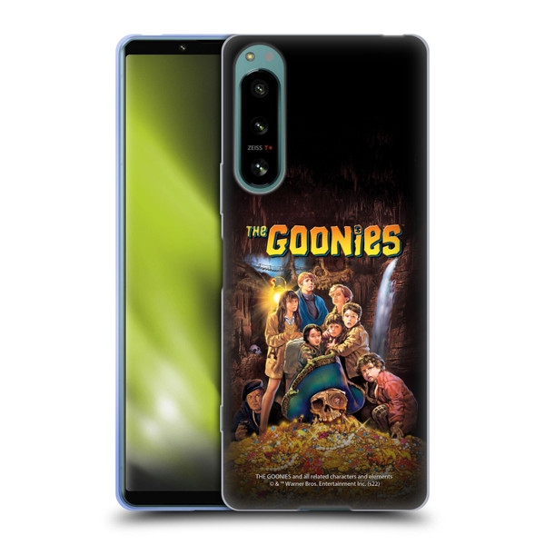 The Goonies Graphics Poster Soft Gel Case for Sony Xperia 5 IV