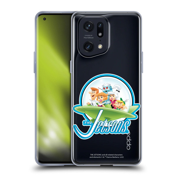 The Jetsons Graphics Logo Soft Gel Case for OPPO Find X5 Pro