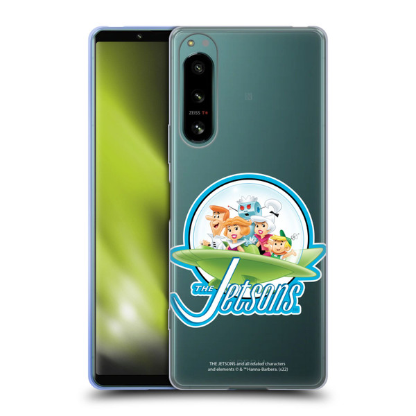 The Jetsons Graphics Logo Soft Gel Case for Sony Xperia 5 IV