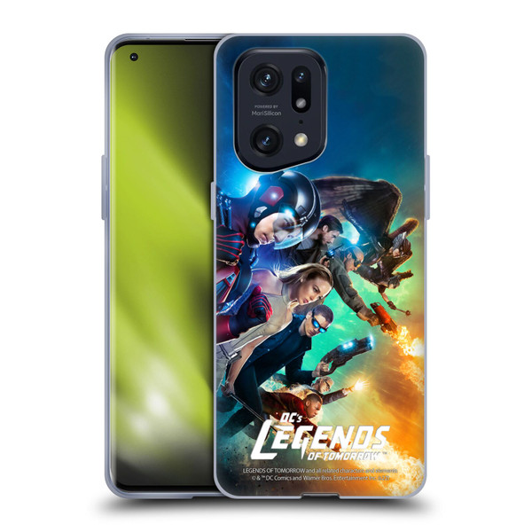 Legends Of Tomorrow Graphics Poster Soft Gel Case for OPPO Find X5 Pro