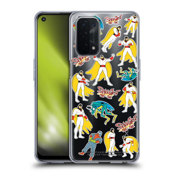 Space Ghost Coast to Coast Graphics Icons Soft Gel Case for OPPO A54 5G