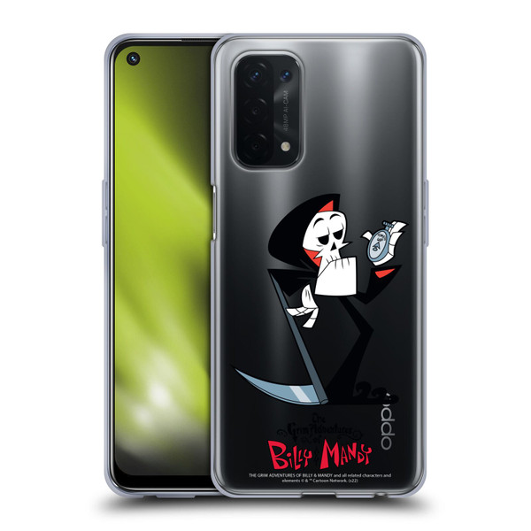 The Grim Adventures of Billy & Mandy Graphics Grim Soft Gel Case for OPPO A54 5G