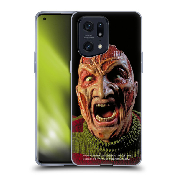 A Nightmare On Elm Street: New Nightmare Graphics Freddy Soft Gel Case for OPPO Find X5 Pro