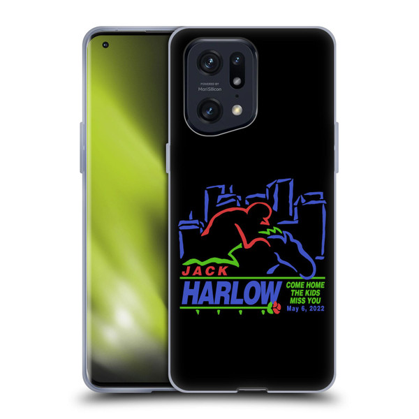 Jack Harlow Graphics Come Home Album Soft Gel Case for OPPO Find X5 Pro