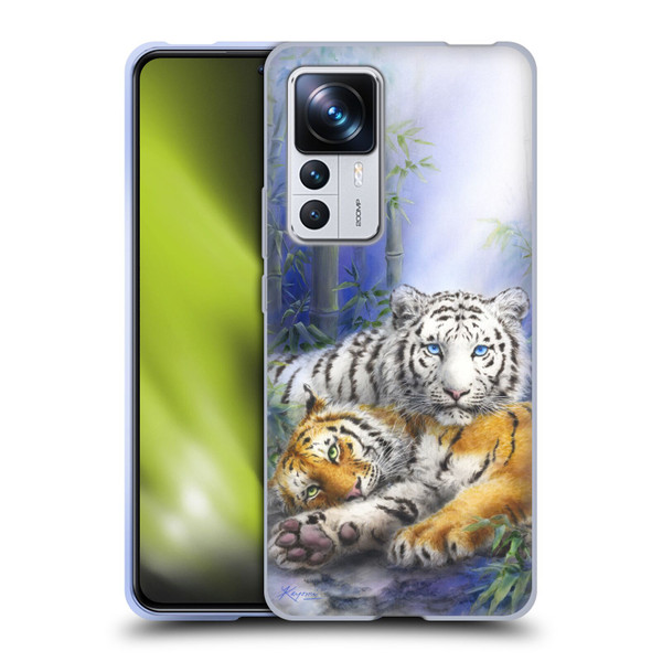 Kayomi Harai Animals And Fantasy Asian Tiger Couple Soft Gel Case for Xiaomi 12T Pro