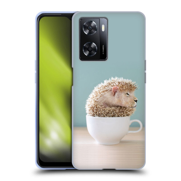 Pixelmated Animals Surreal Pets Lionhog Soft Gel Case for OPPO A57s