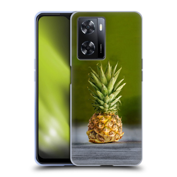 Pixelmated Animals Surreal Pets Pineapple Turtle Soft Gel Case for OPPO A57s