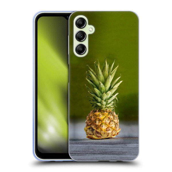 Pixelmated Animals Surreal Pets Pineapple Turtle Soft Gel Case for Samsung Galaxy A14 5G