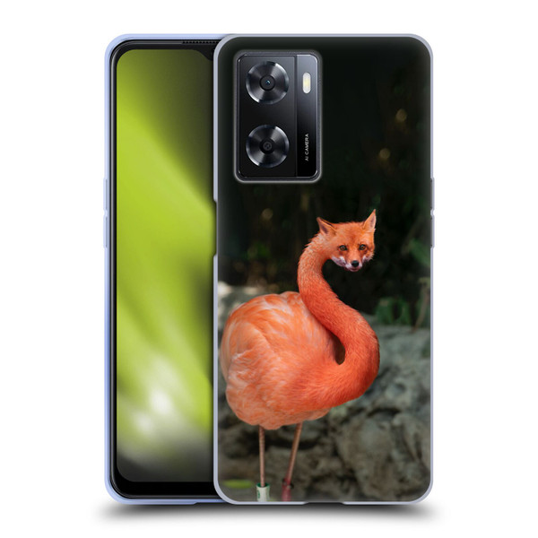 Pixelmated Animals Surreal Wildlife Foxmingo Soft Gel Case for OPPO A57s