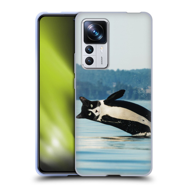 Pixelmated Animals Surreal Wildlife Orcat Soft Gel Case for Xiaomi 12T Pro