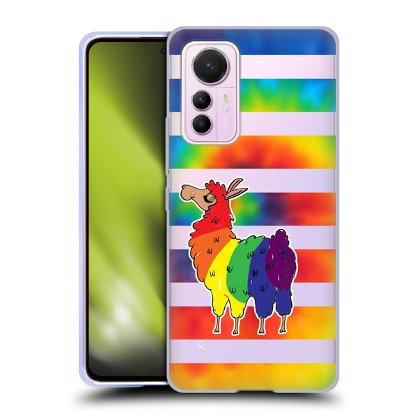 Grace Illustration Llama Pride Soft Gel Case for Xiaomi 12 Lite