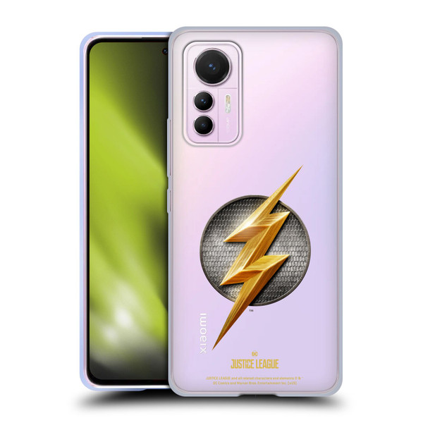 Justice League Movie Logos The Flash Soft Gel Case for Xiaomi 12 Lite