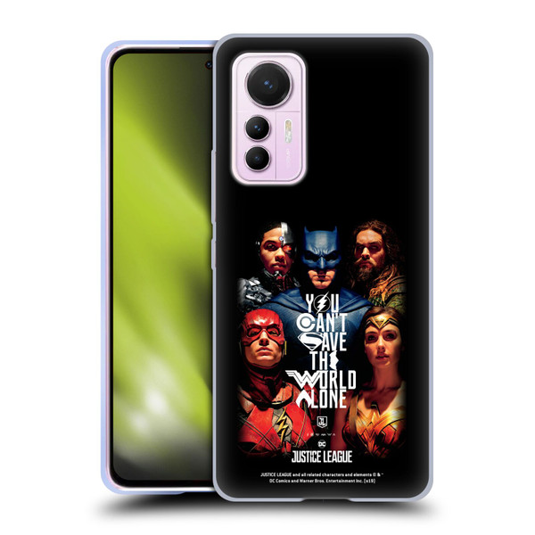 Justice League Movie Posters You Can't Save Soft Gel Case for Xiaomi 12 Lite