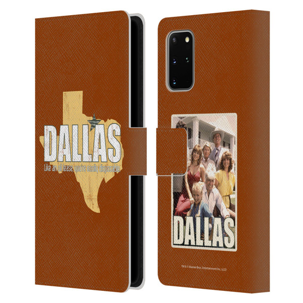 Dallas: Television Series Graphics Quote Leather Book Wallet Case Cover For Samsung Galaxy S20+ / S20+ 5G