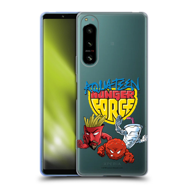 Aqua Teen Hunger Force Graphics Group Soft Gel Case for Sony Xperia 5 IV