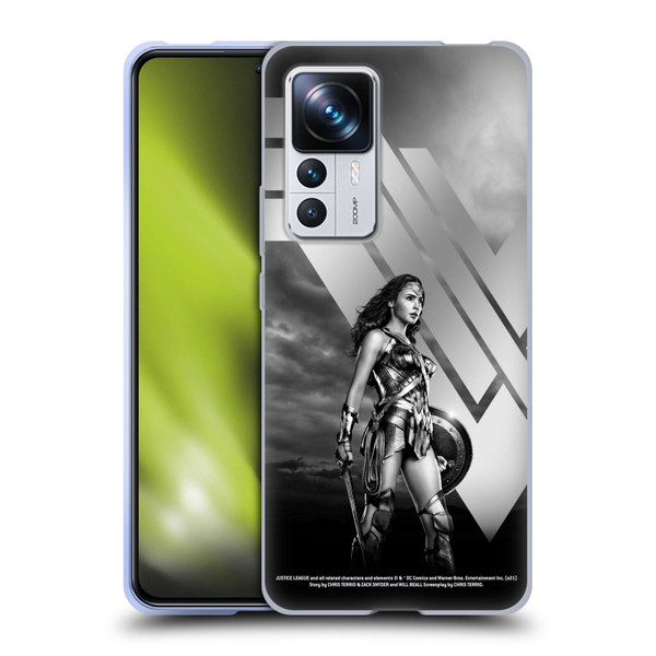 Zack Snyder's Justice League Snyder Cut Character Art Wonder Woman Soft Gel Case for Xiaomi 12T Pro