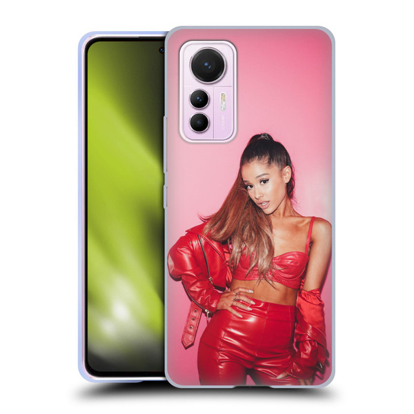 Ariana Grande Dangerous Woman Red Leather Soft Gel Case for Xiaomi 12 Lite