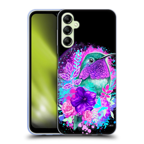 Sheena Pike Animals Purple Hummingbird Spirit Soft Gel Case for Samsung Galaxy A14 5G