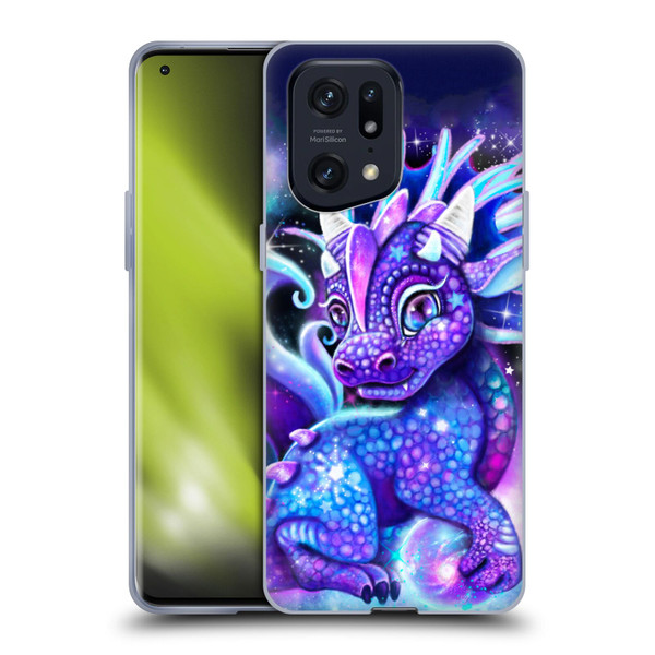 Sheena Pike Dragons Galaxy Lil Dragonz Soft Gel Case for OPPO Find X5 Pro