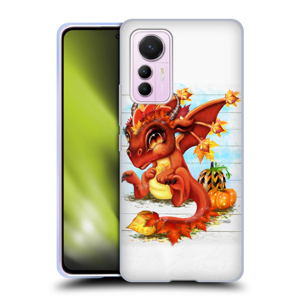 Sheena Pike Dragons Autumn Lil Dragonz Soft Gel Case for Xiaomi 12 Lite