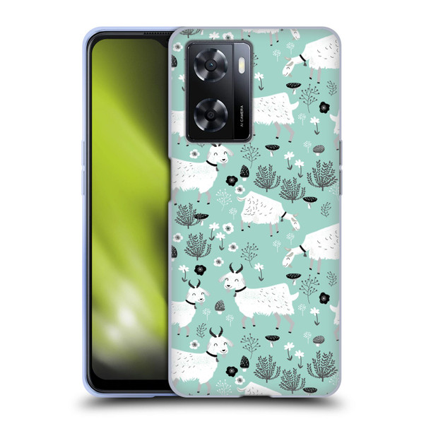 Andrea Lauren Design Animals Goats Soft Gel Case for OPPO A57s