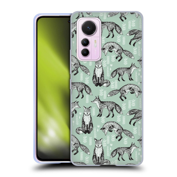 Andrea Lauren Design Animals Fox Soft Gel Case for Xiaomi 12 Lite