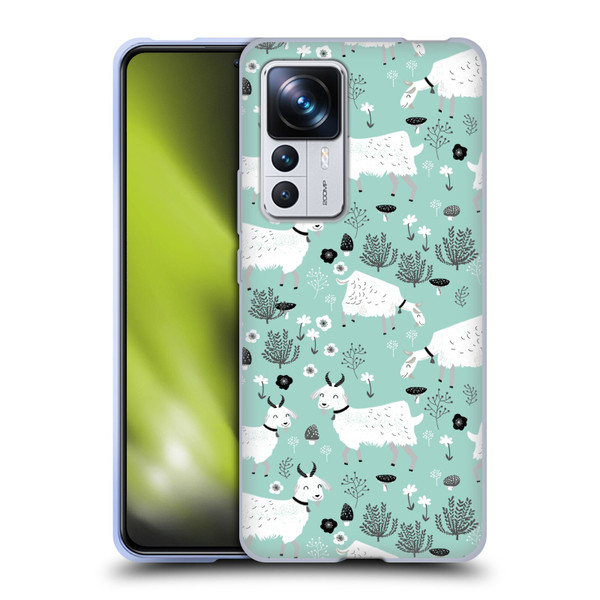 Andrea Lauren Design Animals Goats Soft Gel Case for Xiaomi 12T Pro