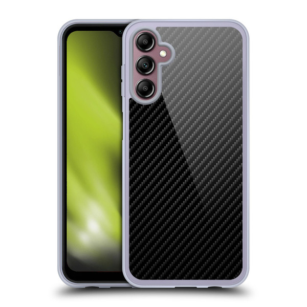Alyn Spiller Carbon Fiber Plain Soft Gel Case for Samsung Galaxy A14 5G