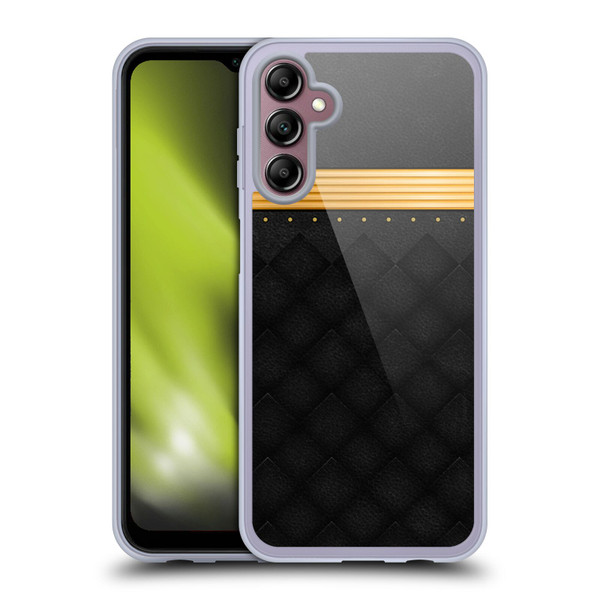 Alyn Spiller Luxury Gold Soft Gel Case for Samsung Galaxy A14 5G