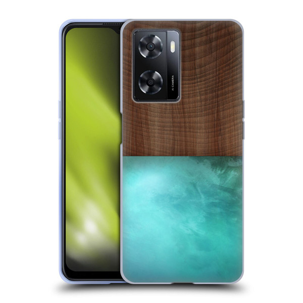 Alyn Spiller Wood & Resin Blocking Soft Gel Case for OPPO A57s