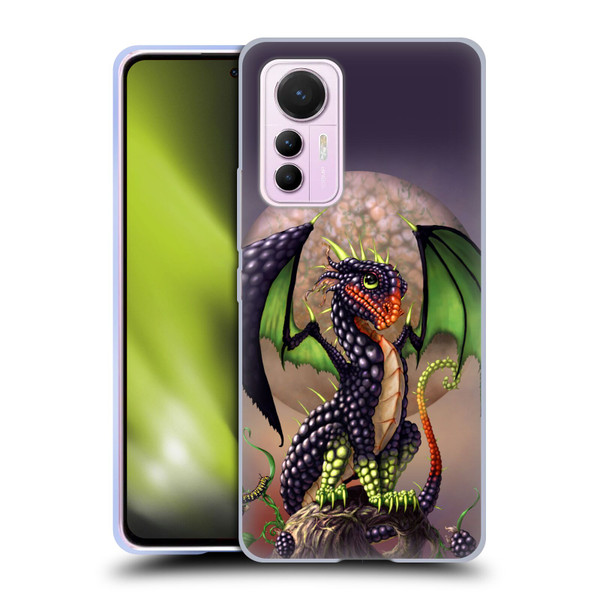 Stanley Morrison Dragons 3 Berry Garden Soft Gel Case for Xiaomi 12 Lite