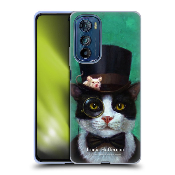 Lucia Heffernan Art Tuxedo Soft Gel Case for Motorola Edge 30