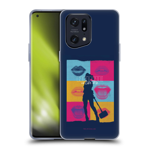 Birds of Prey DC Comics Harley Quinn Art No One Is Like Me Soft Gel Case for OPPO Find X5 Pro