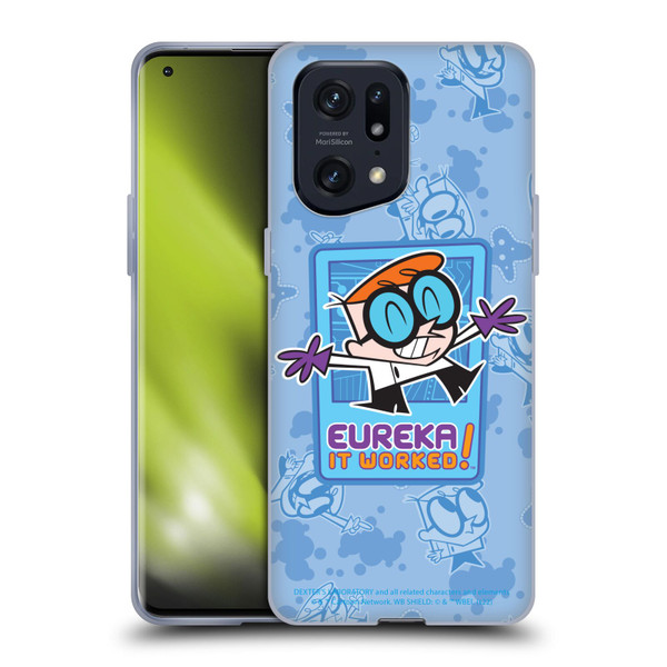 Dexter's Laboratory Graphics It Worked Soft Gel Case for OPPO Find X5 Pro