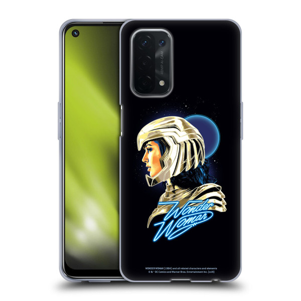 Wonder Woman 1984 80's Graphics Golden Armour 2 Soft Gel Case for OPPO A54 5G