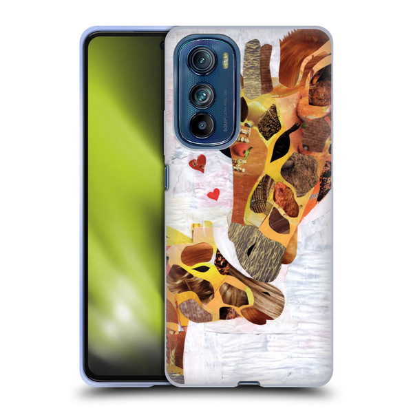 Artpoptart Animals Sweet Giraffes Soft Gel Case for Motorola Edge 30