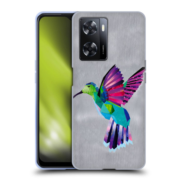 Artpoptart Animals Hummingbird Soft Gel Case for OPPO A57s
